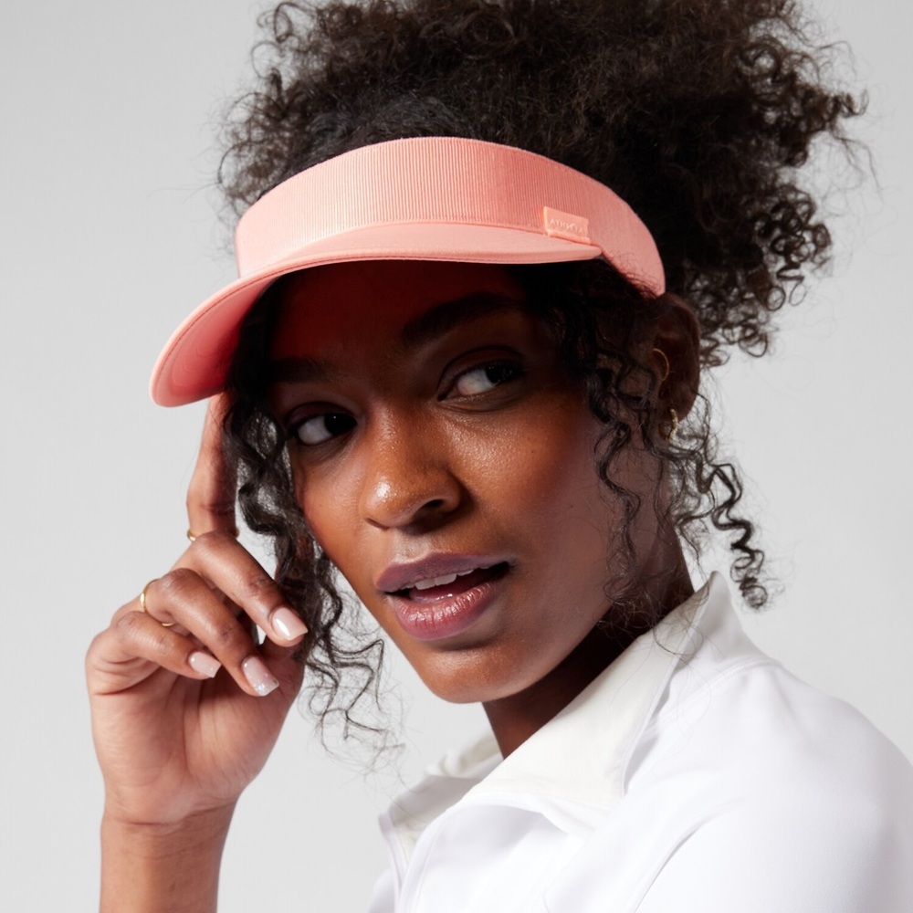 Athleta Pink Visor Sun Hat new with tags